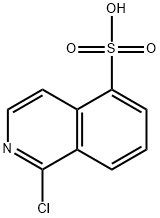 1-Chloro-5-isoquinolinesulfonic Acid Structure