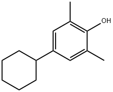 4-cyclohexyl-2,6-xylenol  Structure