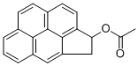 3-Acetoxy-3,4-dihydrocyclopenta(cd)pyrene Structure