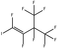 1-IODONONAFLUORO(3-METHYLBUT-1-ENE) Structure