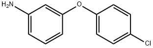3-(4-CHLORO-PHENOXY)-PHENYLAMINE Structure