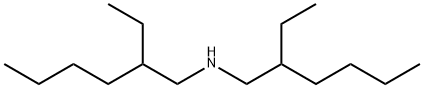 Bis(2-ethylhexyl)amine Structure