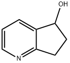 6,7-DIHYDRO-5H-CYCLOPENTA[B]PYRIDIN-5-OL Structure