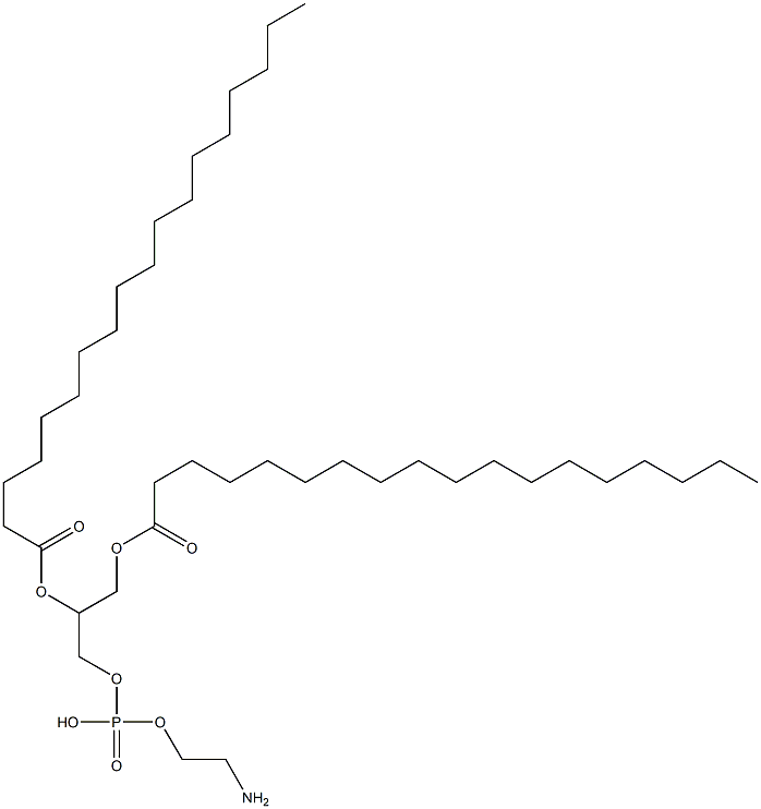 1,2-DISTEAROYL-SN-GLYCERO-3-PHOSPHOETHANOLAMINE Structure