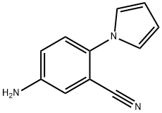5-AMINO-2-(1H-PYRROL-1-YL)BENZONITRILE Structure