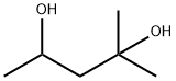 2-Methyl-2,4-pentanediol Structure