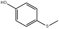 4-(Methylthio)phenol Structure