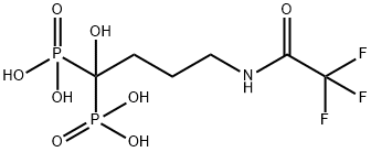 N-Trifluoroacetyl Alendronic Acid Structure