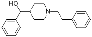 ALPHA-PHENYL-1-(2-PHENYLETHYL)-4-PIPERIDINEMETHANOL Structure