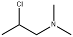 2-chloropropyldimethylamine Structure