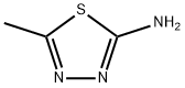 2-Amino-5-methyl-1,3,4-thiadiazole Structure