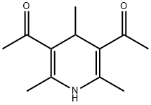 3 5-DIACETYL-2 4 6-TRIMETHYL-1 4-DIHYDR& Structure
