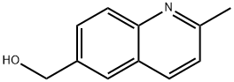 (2-Methyl-6-quinolinyl)methanol Structure