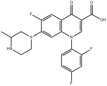 TEMAFLOXACIN Structure