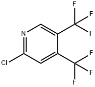 2-CHLORO-4,5-BIS(TRIFLUOROMETHYL)PYRIDINE Structure