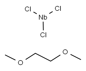 NIOBIUM TRICHLORIDE 1,2-DIMETHOXYETHANE COMPLEX Structure