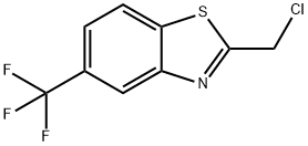 2-(chloroMethyl)-5-(trifluoroMethyl)-Benzothiazole Structure