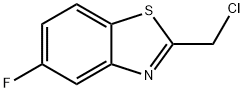 Benzothiazole, 2-(chloromethyl)-5-fluoro- (9CI) Structure