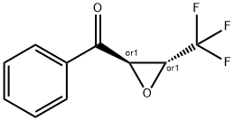 CIS-2-BENZOYL-3-(TRIFLUOROMETHYL)OXIRANE Structure