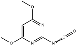 2-ISOCYANATO-4,6-DIMETHOXYPYRIMIDINE Structure