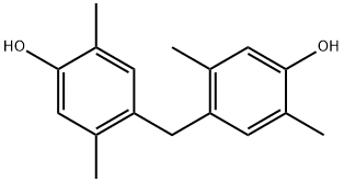 4,4'-METHYLENEBIS(2,5-DIMETHYLPHENOL) Structure