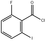 2-FLUORO-6-IODOBENZOYL CHLORIDE  97 Structure
