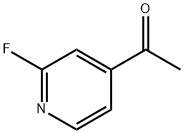 Ethanone,1-(2-fluoro-4-pyridinyl)- Structure
