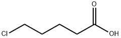 5-Chlorovaleric acid Structure