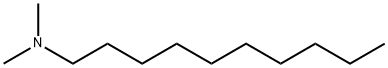 N,N-Dimethyldecylamine Structure