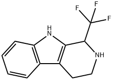 1-TRIFLUOROMETHYL-2,3,4,9-TETRAHYDRO-1H-B-CARBOLINE Structure
