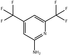 4,6-BIS(TRIFLUOROMETHYL)PYRIDIN-2-AMINE Structure