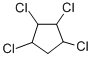 1，2，3，4-tetrachlorocyclopentane Structure