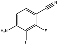 4-AMINO-2,3-DIFLUOROBENZONITRILE Structure
