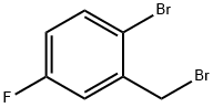 2-Bromo-5-fluorobenzyl bromide Structure