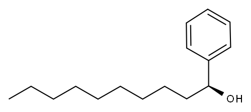 (S)-(-)-1-PHENYL-1-DECANOL Structure