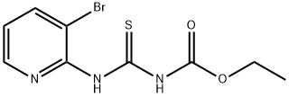ethyl {[(3-broMopyridin-2-yl)aMino]carbonothioyl}carbaMate Structure
