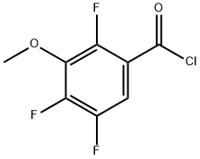 2,4,5-Trifluoro-3-methoxybenzoyl chloride Structure