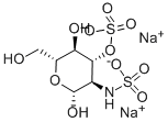 D-GLUCOSAMINE-2,3-DISULFATE, DISODIUM SALT Structure