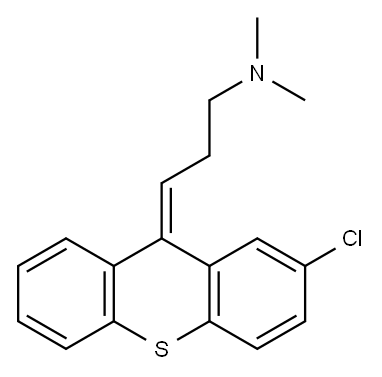 Chlorprothixene Structure