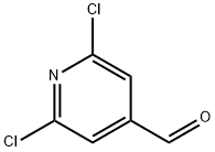 2,6-Dichloropyridine-4-carboxaldehyde Structure
