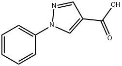 1-Phenyl-1H-pyrazole-4-carboxylic acid Structure