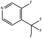 3-FLUORO-4-(TRIFLUOROMETHYL)PYRIDINE Structure