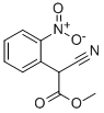METHYL 2-CYANO-2-(2-NITROPHENYL)ACETATE Structure