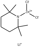 2,2,6,6-Tetramethylpiperidinylzinc chloride lithium chloride complex solution, 1.0 M in THF Structure