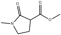 Methyl 1-Methyl-2-oxopyrrolidine-3-carboxylate Structure