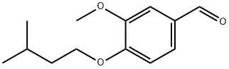3-methoxy-4-(3-methylbutoxy)benzaldehyde Structure