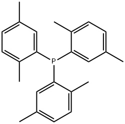 TRI(2,5-XYLYL)PHOSPHINE Structure
