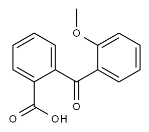2-(2-METHOXYBENZOYL)BENZOIC ACID Structure