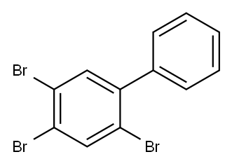 2,4,5-TRIBROMOBIPHENYL Structure