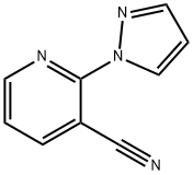 2-(1H-PYRAZOL-1-YL)NICOTINONITRILE Structure
